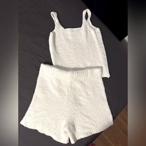 SKIMS. Cozy Short Pant & matching Top